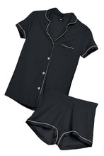 Load image into Gallery viewer, Bella Short Sleeve Top &amp; Boxer Pajama Set
