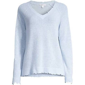 Cashmere Distressed Edge LS V