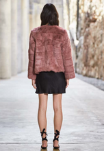 Load image into Gallery viewer, Fur Panel Cropped Jacket

