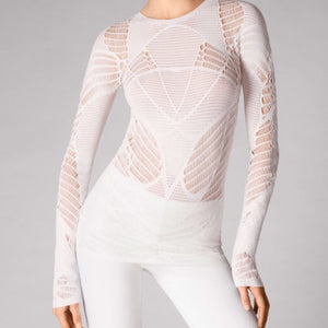 Net Lace Pullover